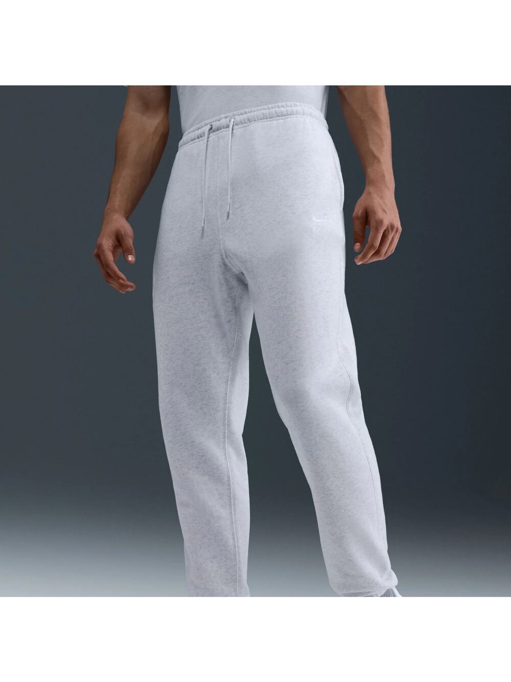 Nike Men’s Fleece Jogger Pants Size XL Birch Heather/White Rare FN3808-051 NWT